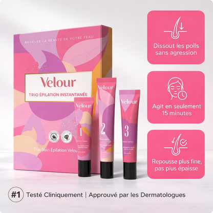 Trio d'épilation instantané